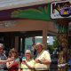 Tiki Bar View at Summer Bay Resort in Orlando, Florida.