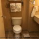 Clean Bathroom at the Crowne Plaza Hotel Orlando - Universal at Orlando, Florida.