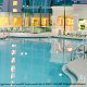 Outdoor Pool View of Crowne Plaza Hotel Orlando - Universal at Orlando, Florida. Spring Break Vacation Perfect Destination!