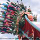 Dueling Dragons Roller Coaster at Universal Studios in Orlando.