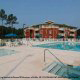 Hot Tub, children s pool and grand pool at the Wild Wing Resort in Myrtle Beach South Carolina.