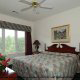 One of the bedrooms at the Wild Wing Resort in Myrtle Beach South Carolina.