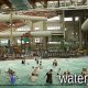 Indoor pools and water park at the Wilderness Stone Hill Lodge in Pigeon Forge Tennessee.